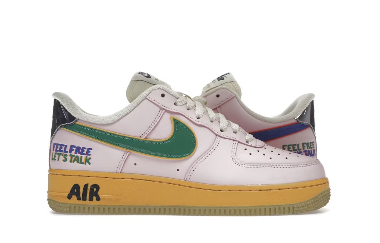 Nike Air Force 1 Low &#39;07 Feel Free, Let’s Talk - • Brand New