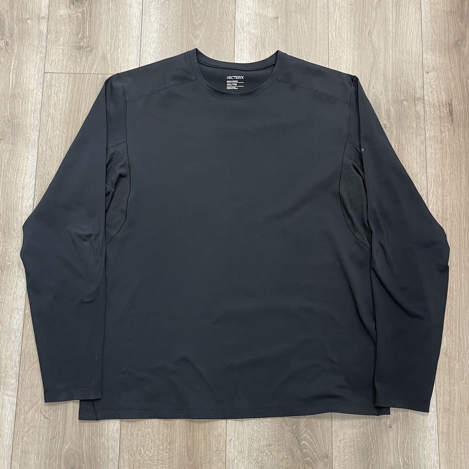 Arc&#39;teryx Rho Hybrid Crewneck  Black - Pre-Owned, Clothing Size: XXL, Product Condition: Pre-Owned