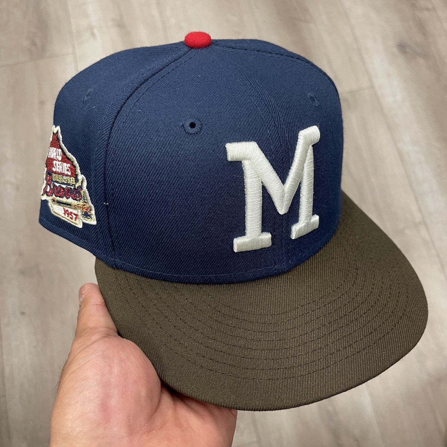Milwaukee Braves Fitted Size 7 1/4 - New, Accessory Size: 7 1/4, Product Condition: Brand New