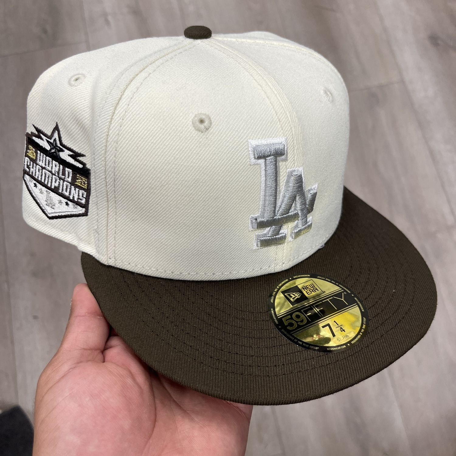 La Dodgers Fitted Cream / Lavender - New