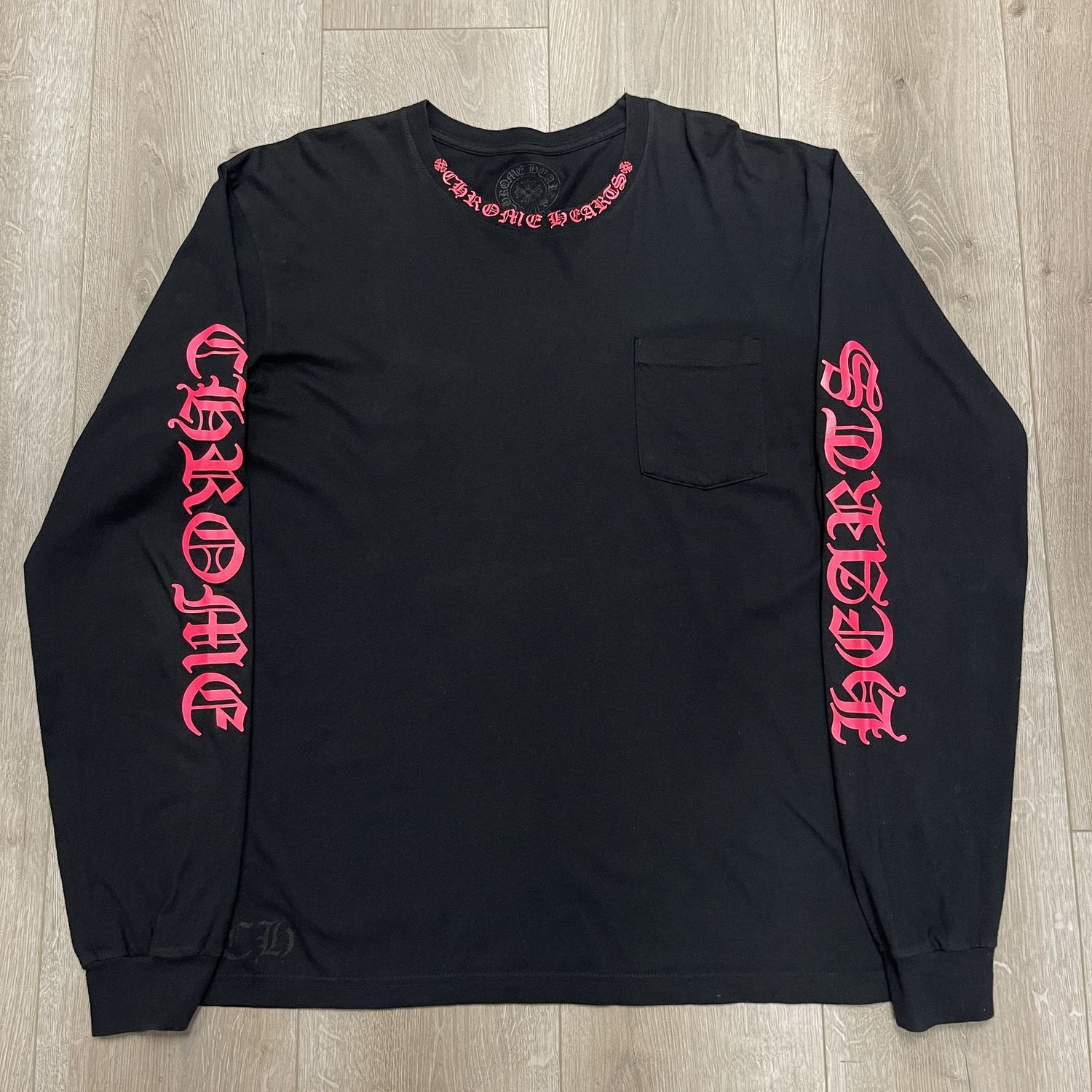Chrome Hearts Neck Script Logo Long Sleeve - Pre Owned