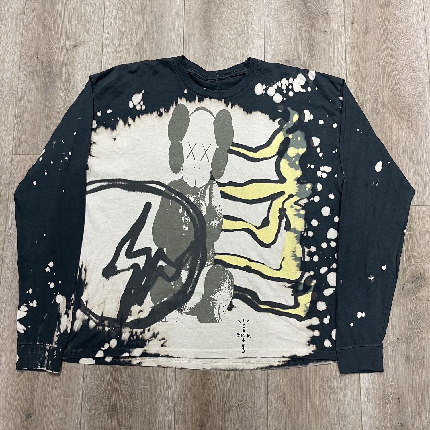 Travis Scott Cactus Jack and Kaws For Fragment L/S Tee - Pre Owned