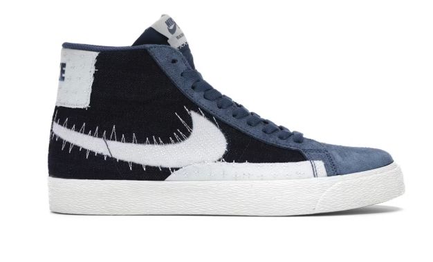 Nike SB Zoom Blazer Mid Sashiko Mystic Navy - New