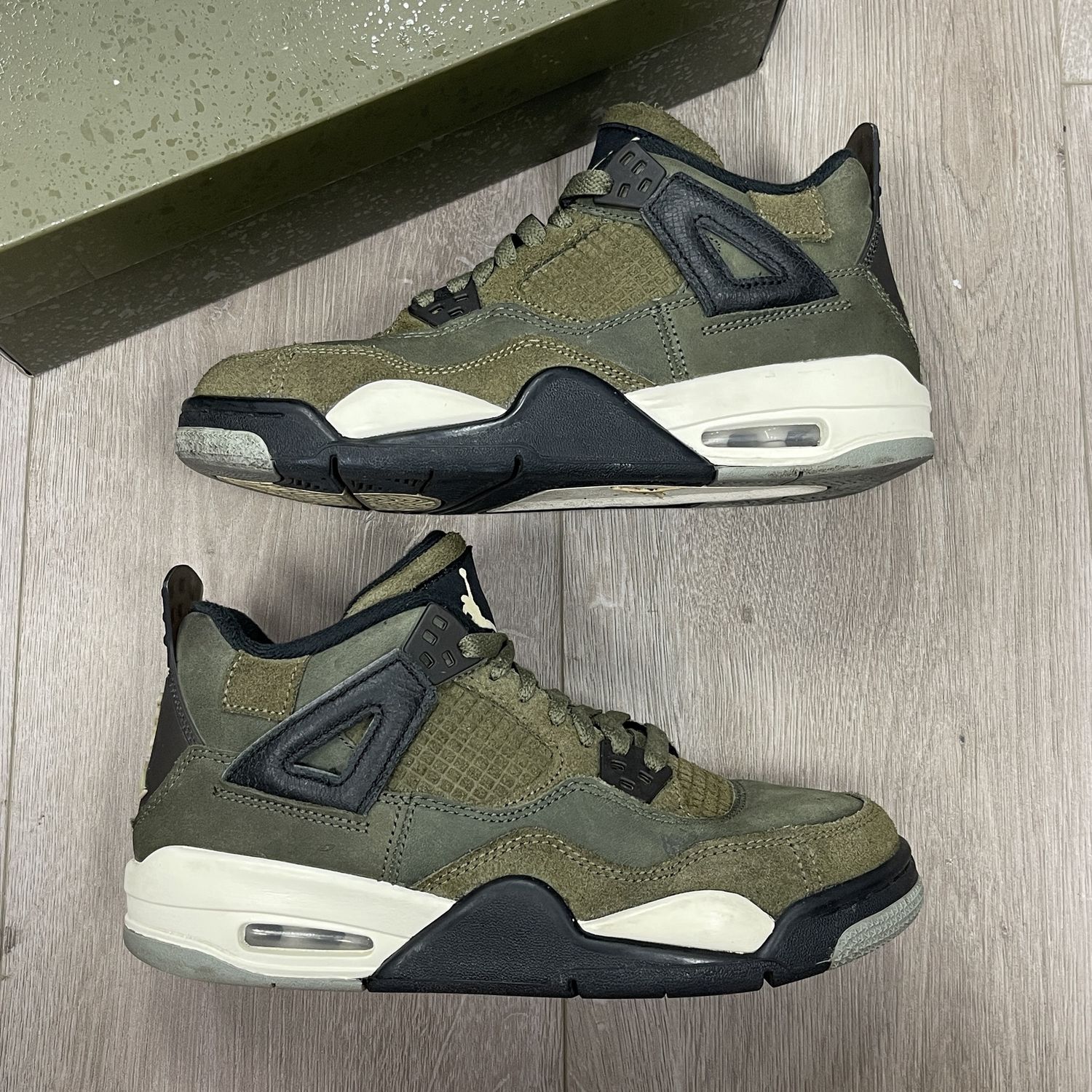 Jordan 4 Retro SE Craft Medium Olive (GS) - Pre Owned