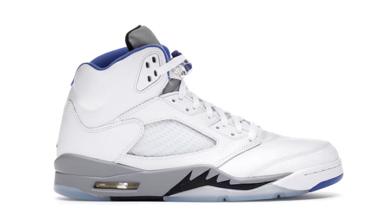 Jordan 5 Retro White Stealth (2021) - Brand New