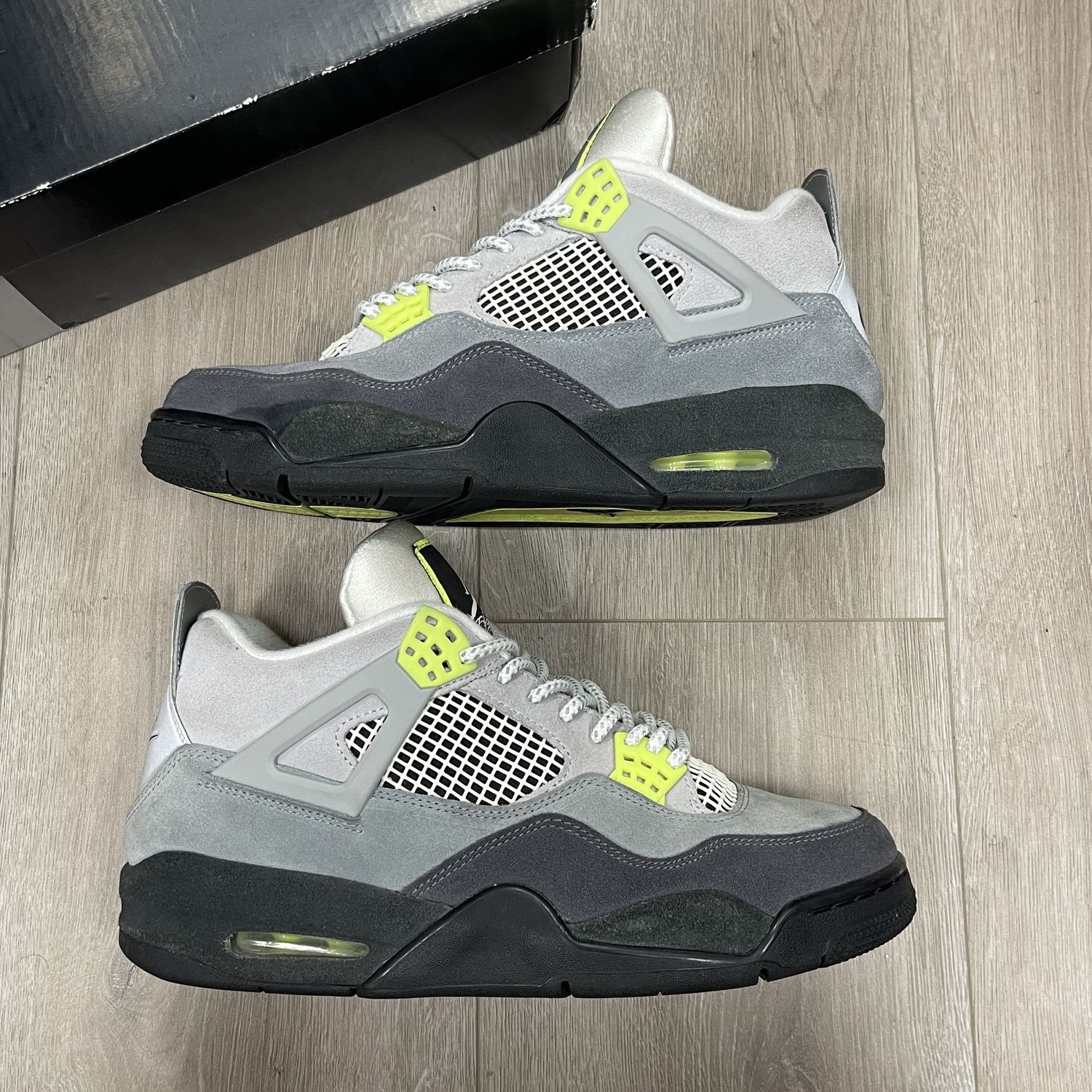Jordan 4 Retro SE 95 Neon • Pre-Owned, Product Condition: Pre-Owned, Shoe Size: US M 10