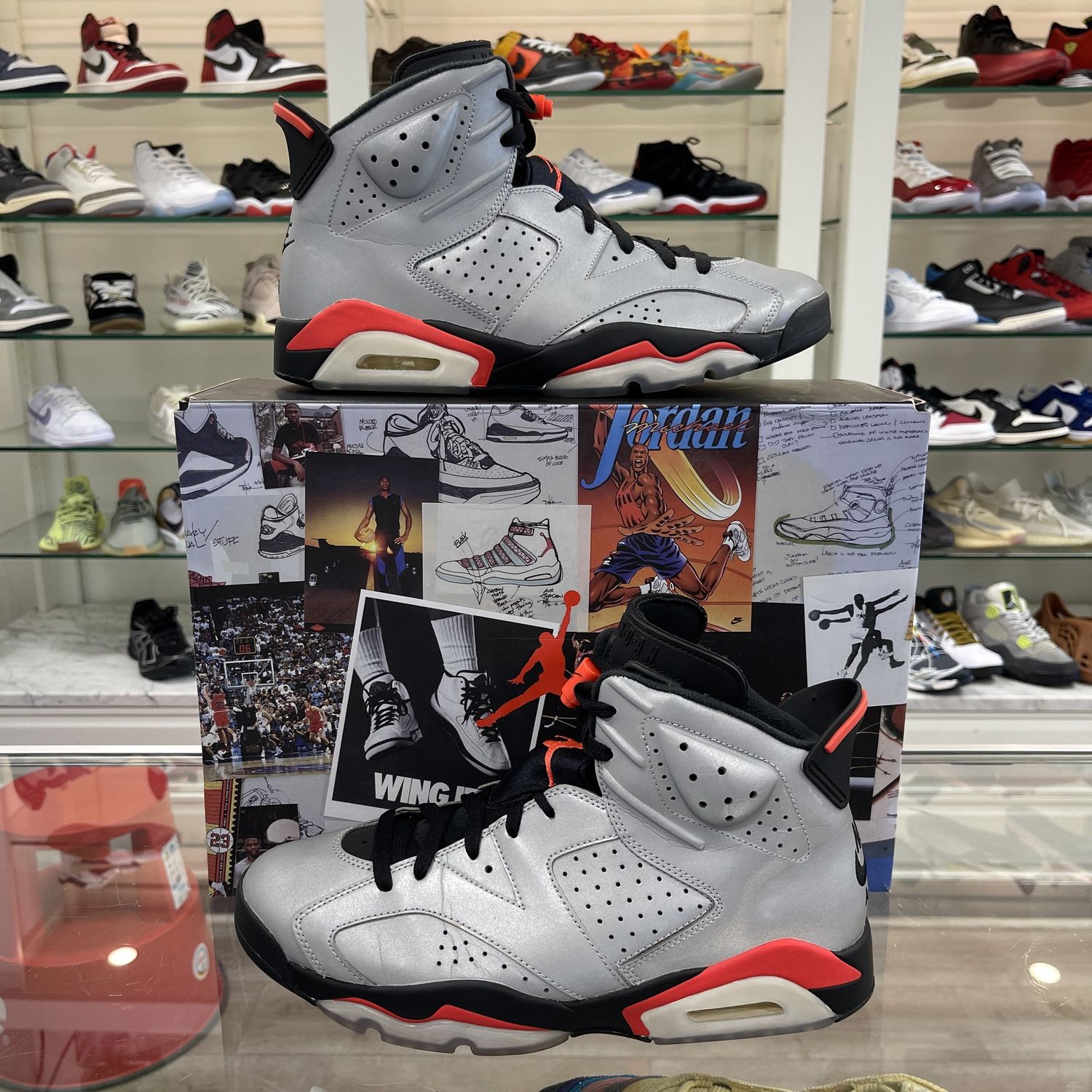 Jordan 6 Retro Reflections of a Champion - Pre-Owned, Product Condition: Pre-Owned, Shoe Size: US M 11
