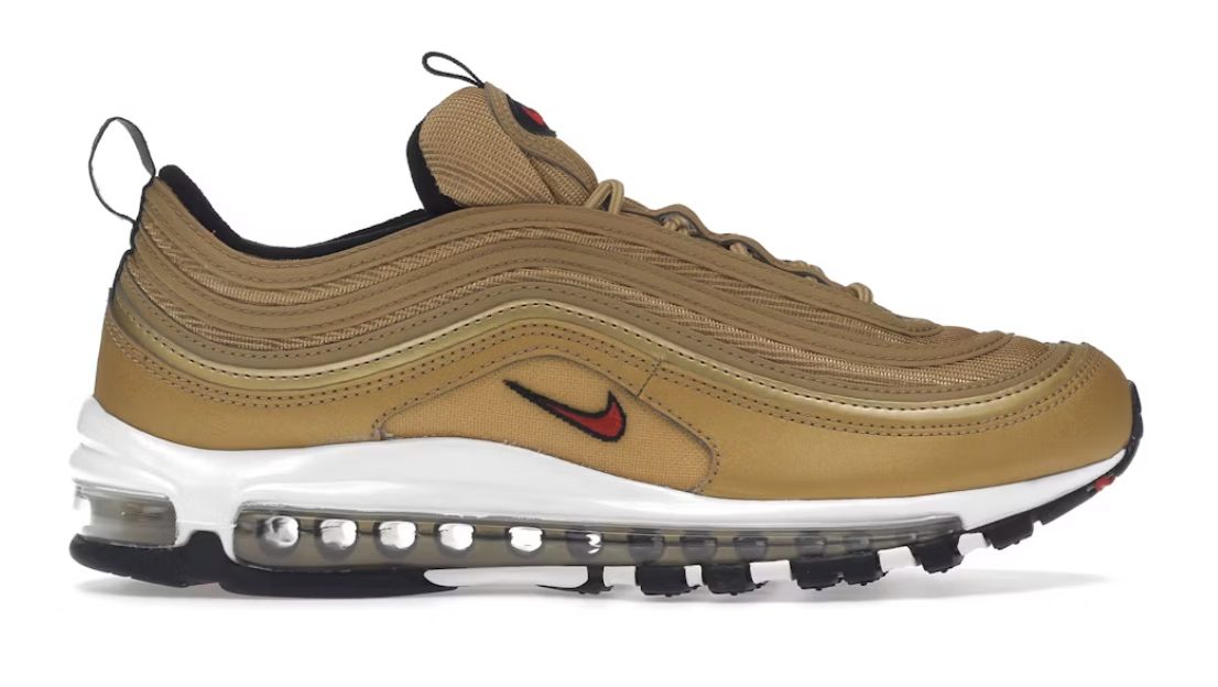 Nike Air Max 97 OG Golden Bullet (2023) - New, Product Condition: Brand New, Shoe Size: US M 9.5
