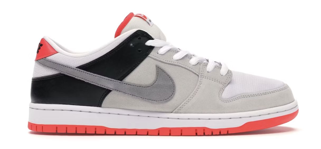 Nike SB Dunk Low Infrared Orange Label - Brand New