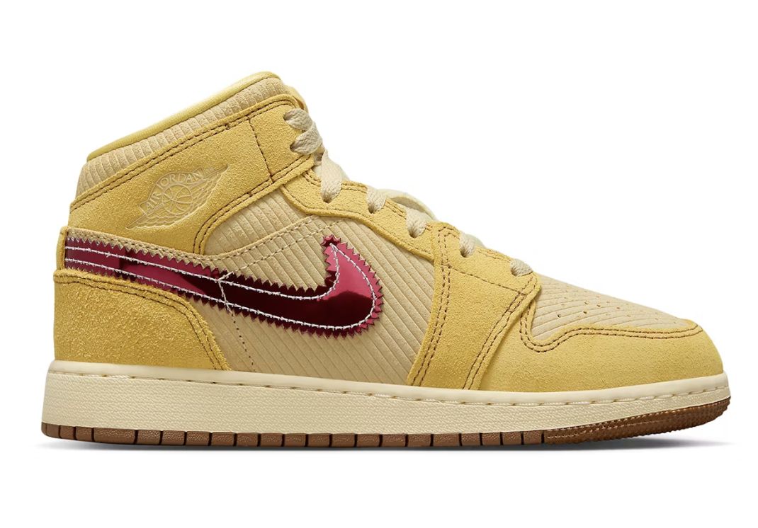 Jordan 1 Mid SE French Fries (GS) • Brand New