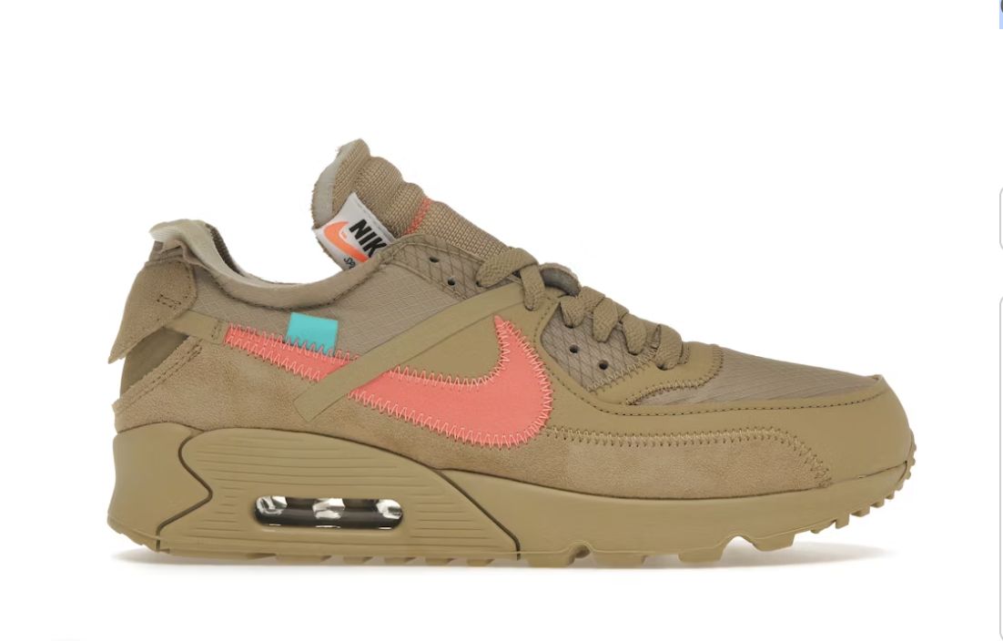 Nike Air Max 90 Off-White Desert Ore [REP BOX] • Brand New, Product Condition: Brand New, Shoe Size: US M 13