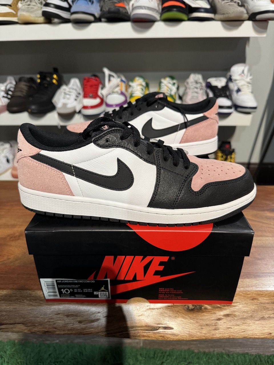 Jordan 1 Low OG Bleached Coral • Pre-Owned, Product Condition: Pre-Owned, Shoe Size: US M 10.5