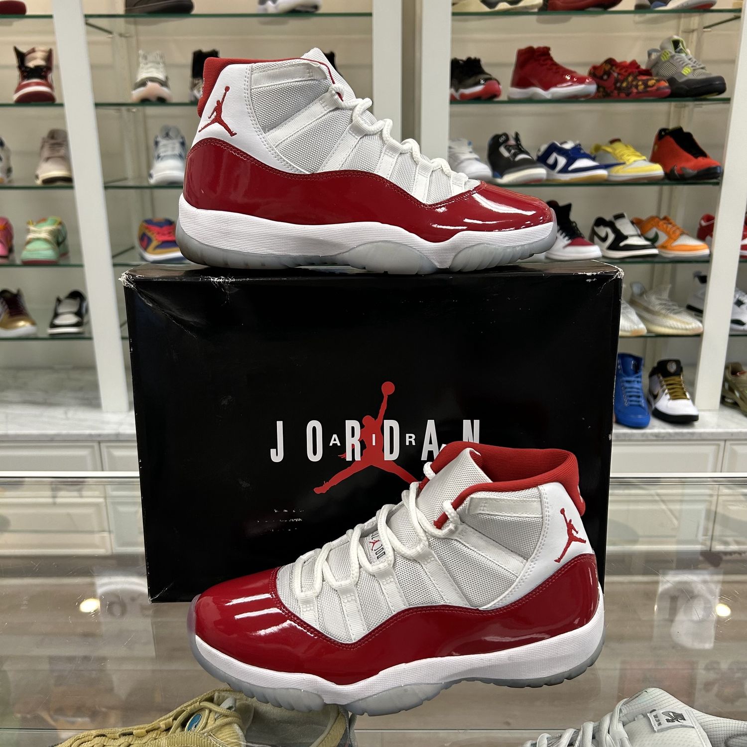 Jordan 11 Retro Cherry (2022) • Pre-Owned, Product Condition: Pre-Owned, Shoe Size: US M 9.5