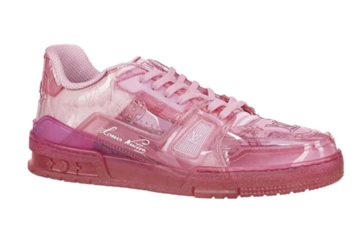 Louis Vuitton Trainer Transparent Pink • Brand New, Product Condition: Brand New, Shoe Size: US M 8.5