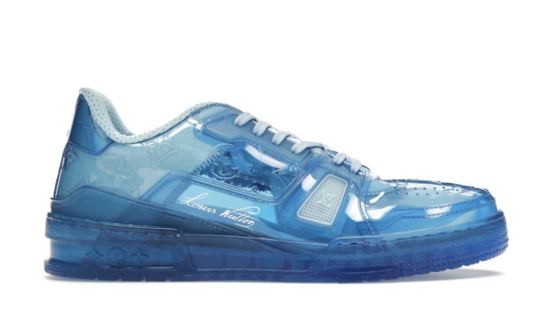 Louis Vuitton Trainer Transparent Blue • Brand New, Product Condition: Brand New, Shoe Size: US M 8.5