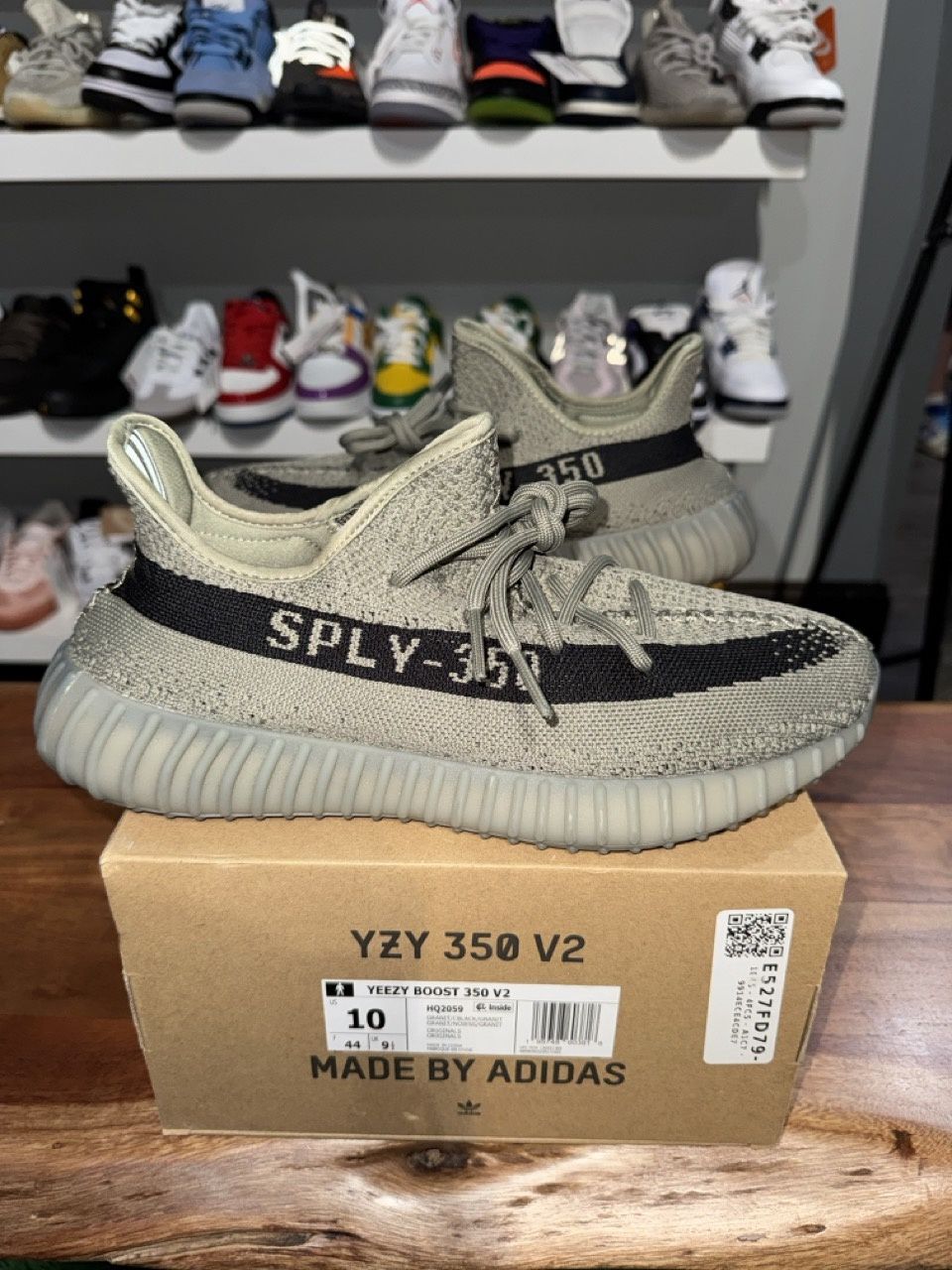 adidas Yeezy Boost 350 V2 Granite • Pre-Owned, Product Condition: Pre-Owned, Shoe Size: US M 10