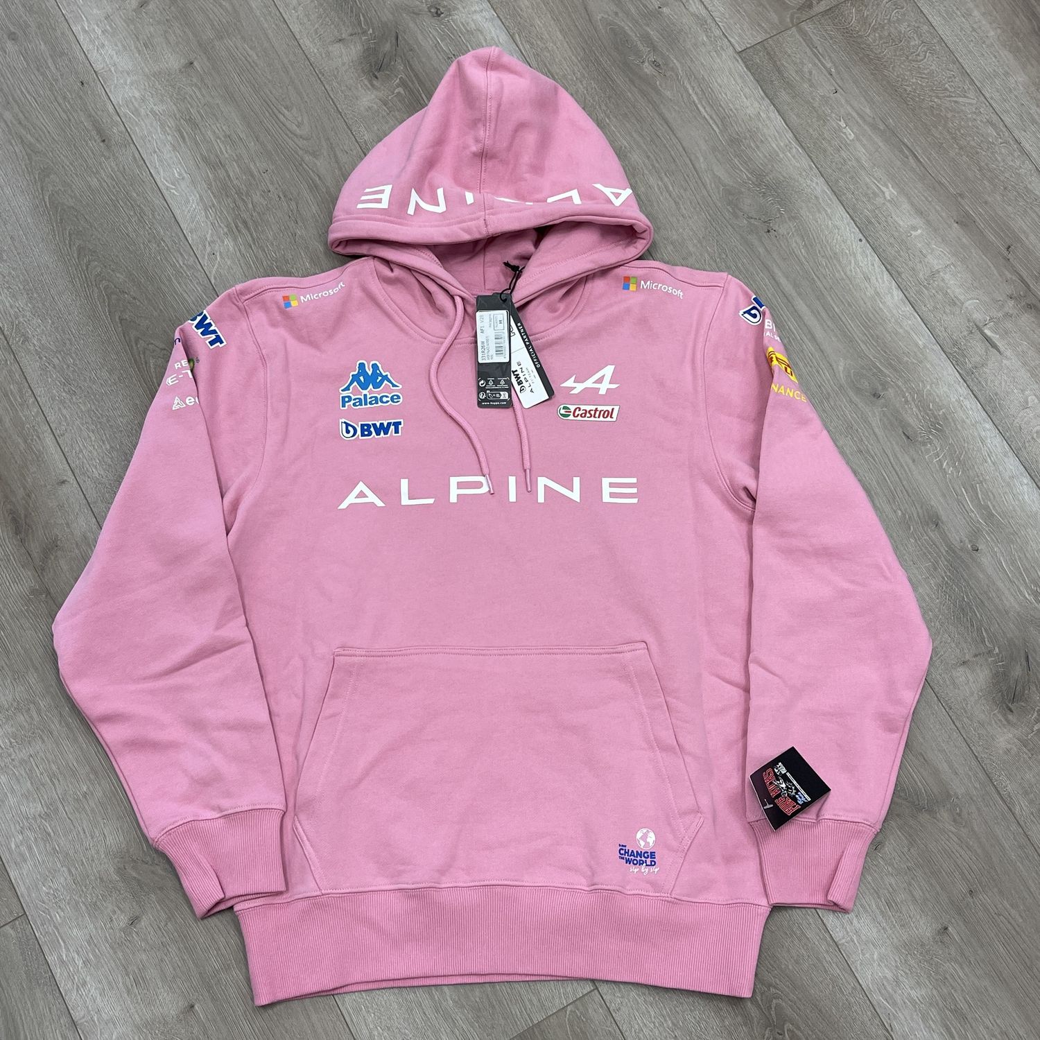 Palace x Kappa For Alpine Hood Pink - Brand New, Clothing Size: M, Product Condition: Brand New