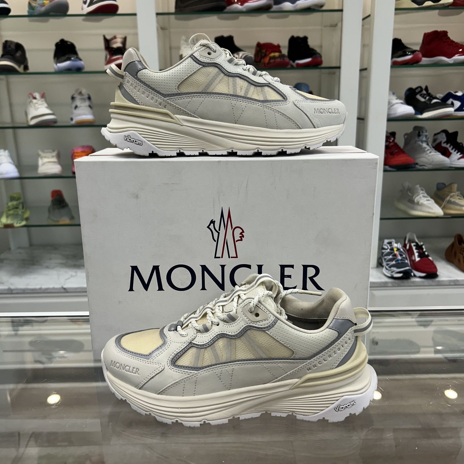 Moncler Lite Runner Low Top Sneaker, Shoe Size: US M 8