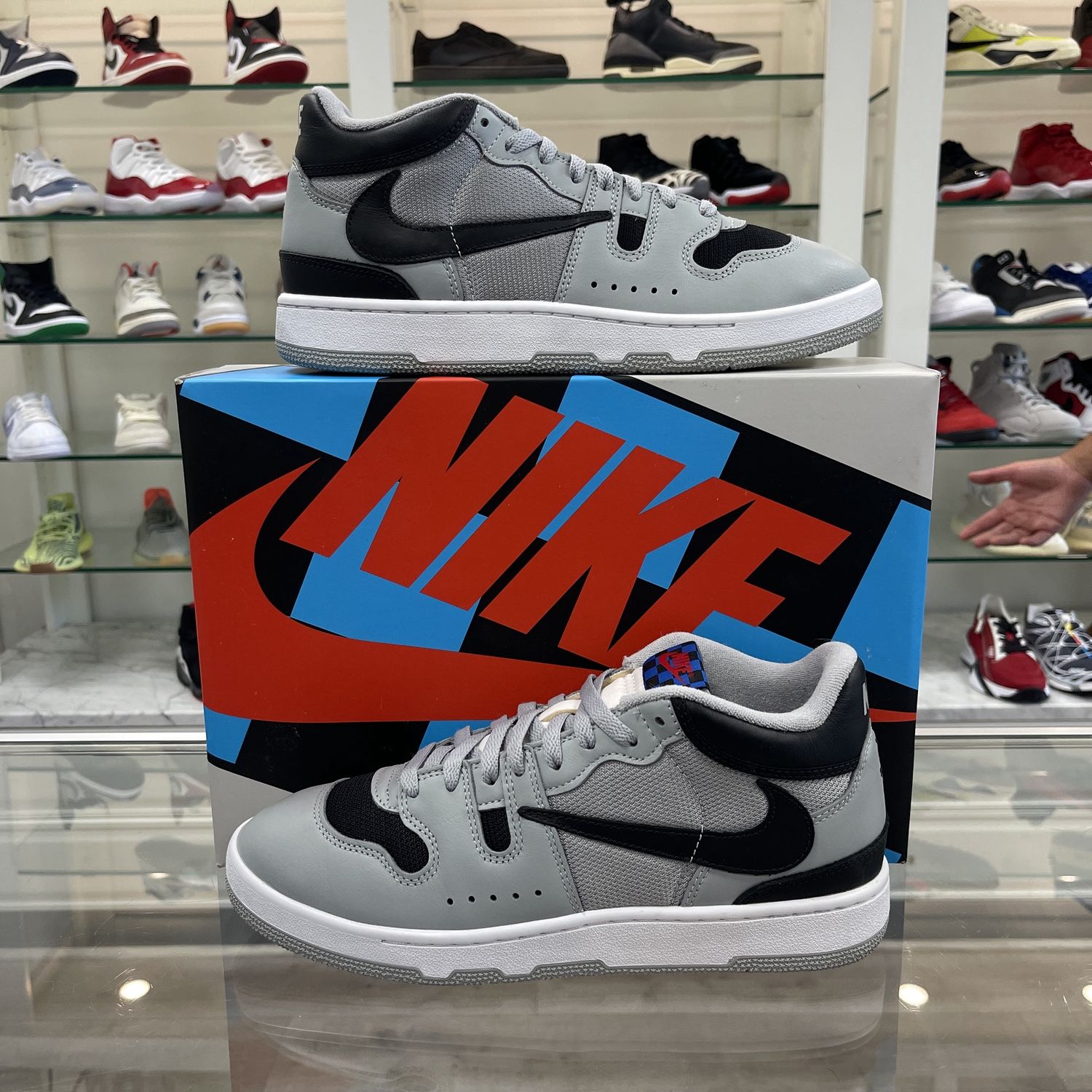 Nike Mac Attack QS SP Travis Scott Cactus Jack - Pre-Owned, Product Condition: Pre-Owned, Shoe Size: US M 10