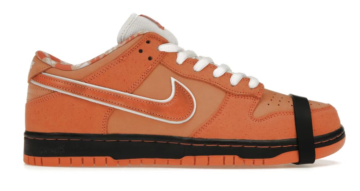 Nike SB Dunk Low Concepts Orange Lobster (Special Box) - Brand New