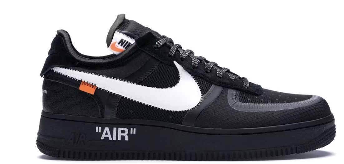 Nike Air Force 1 Low Off-White Black White - Brand New