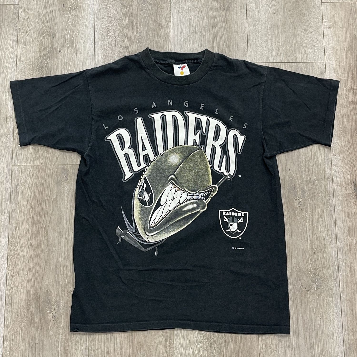Vintage 1994 Los Angeles Raiders Tee - Pre Owned, Product Condition: Pre-Owned, Clothing Size: L
