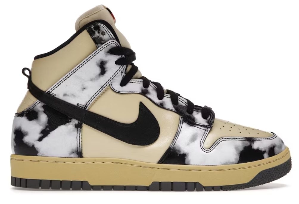 Nike Dunk High 1985 Black Acid Wash - New