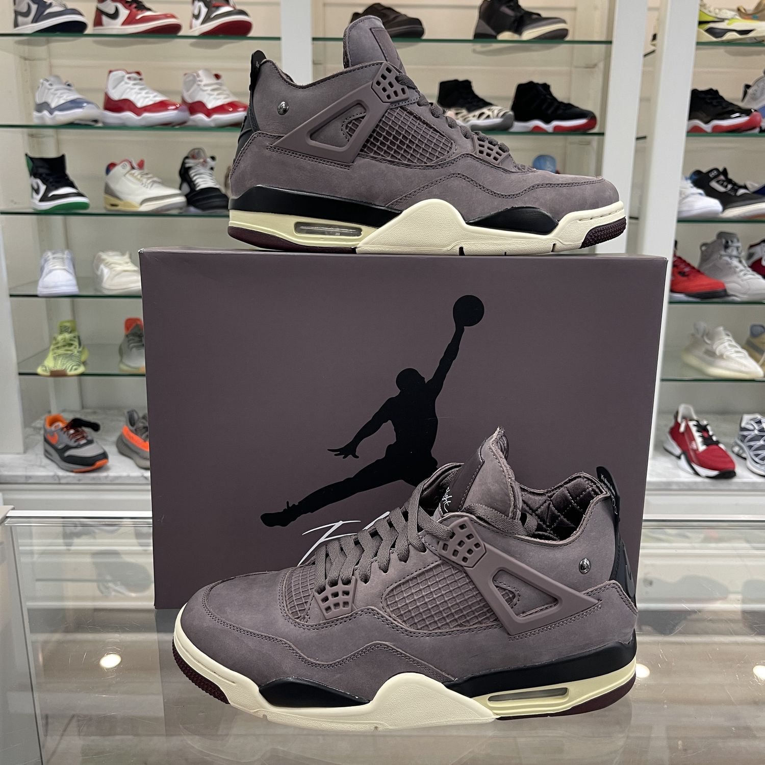Jordan 4 Retro Sp A Ma Maniére Violet Ore • Pre-Owned, Product Condition: Pre-Owned, Shoe Size: US M 10
