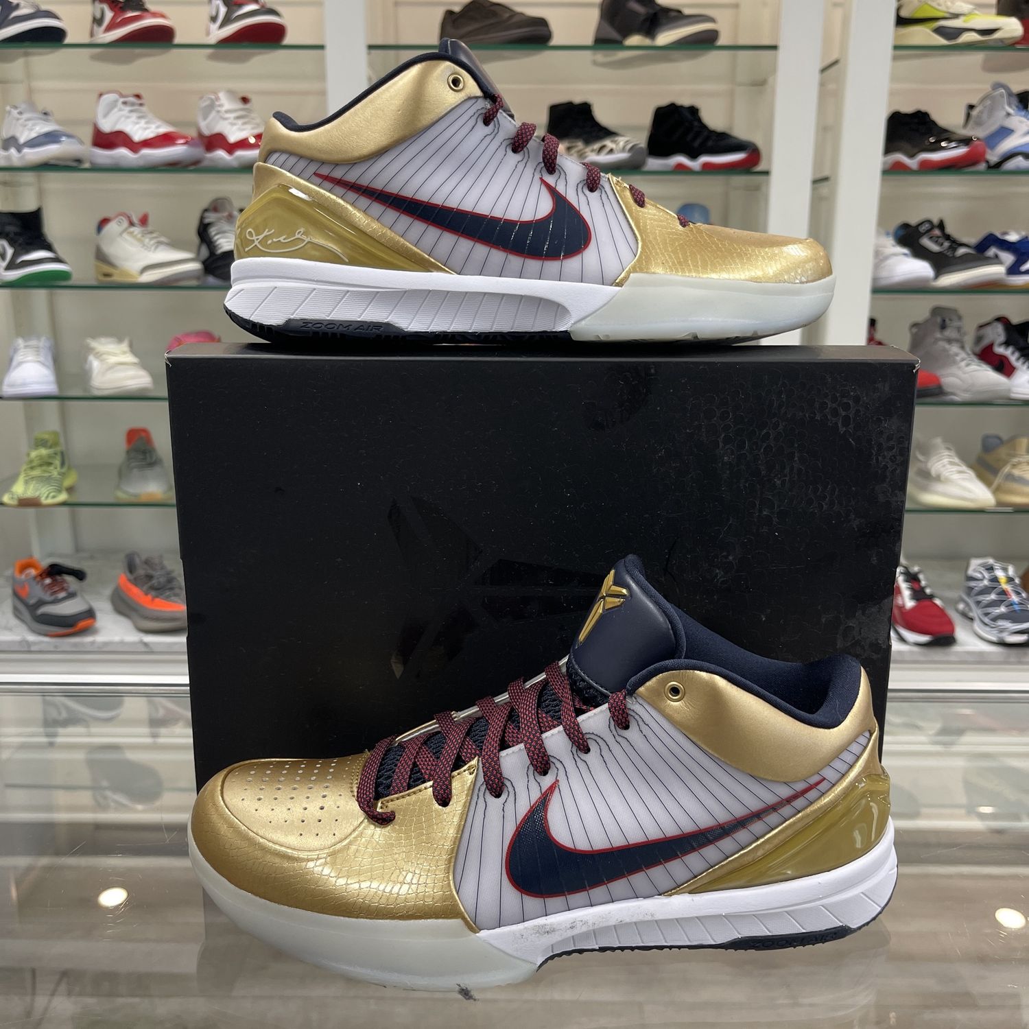 Nike Kobe 4 Protro Gold Medal (2024) - Pre Owned, Product Condition: Pre-Owned, Shoe Size: US M 12