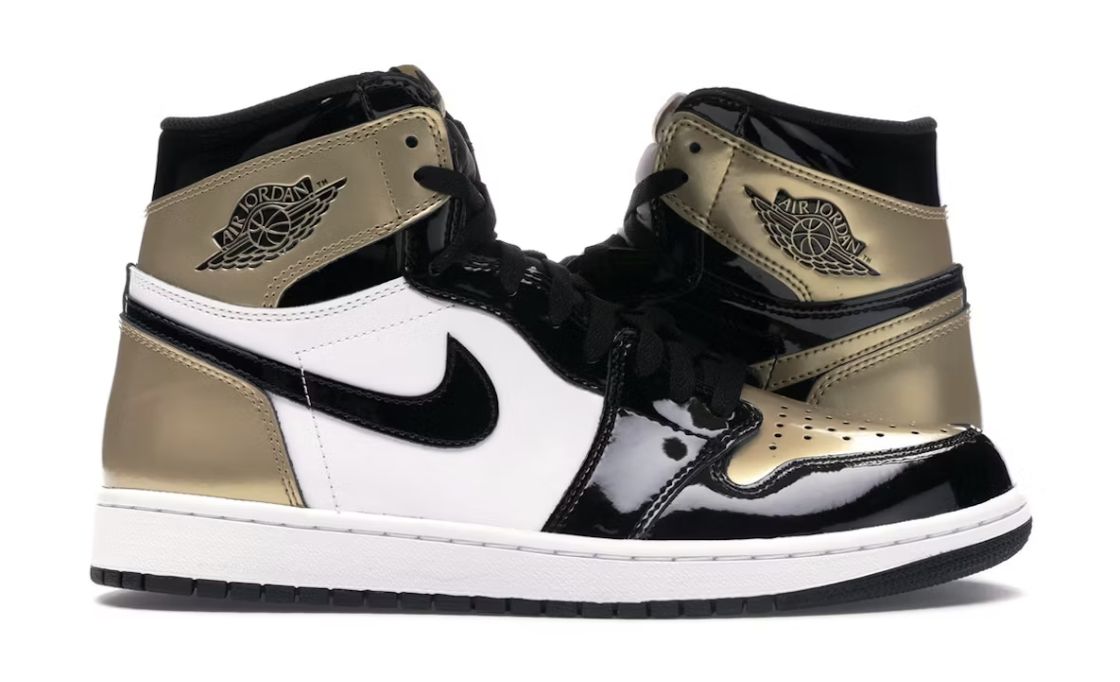 Jordan 1 Retro High Gold Top 3 - Brand New