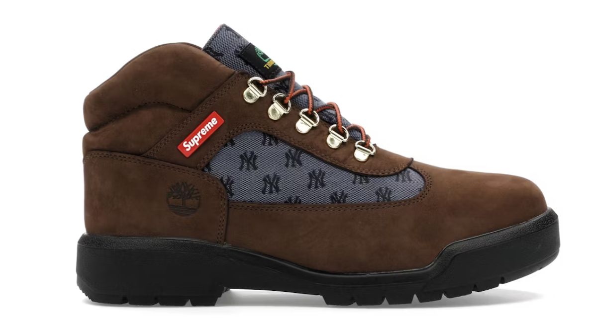 Timberland Field Boot Supreme New York Yankees Brown - Brand New