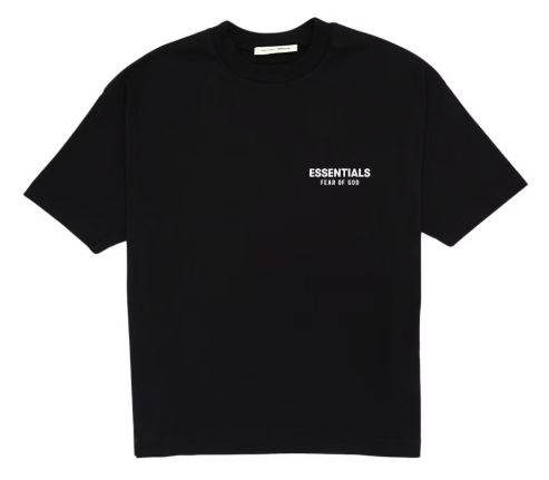 Fear of God Essentials Classic Short Sleeve Tee Black - New, Product Condition: Brand New, Clothing Size: M