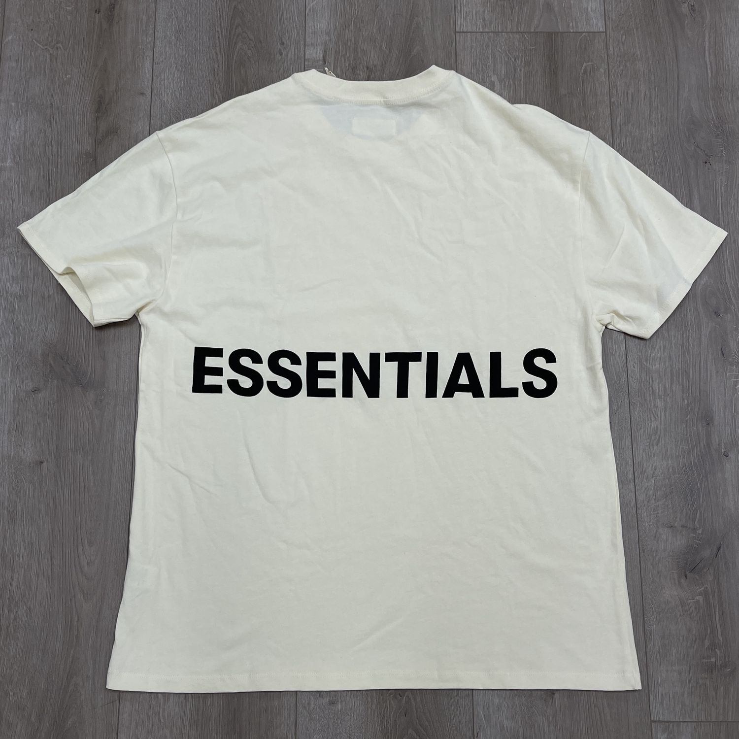 Essentials Cream Tee - Pre Owned, Product Condition: Pre-Owned, Clothing Size: S