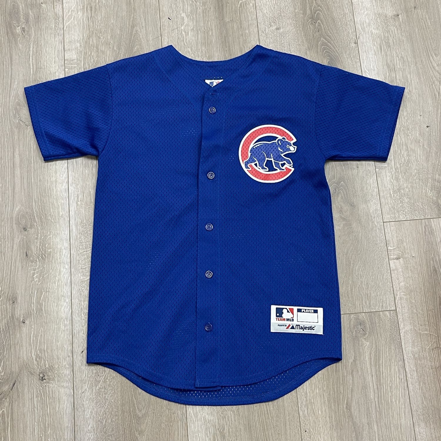 Chicago Cubs Blue Jersey - Pre Owned, Product Condition: Pre-Owned, Clothing Color: L