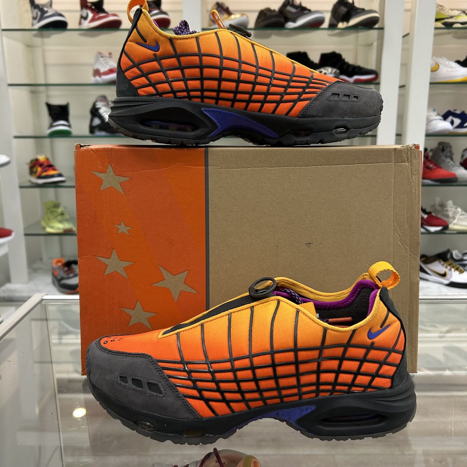 Nike Air Max Sunder SP Kids of Immigrants Sunrise - Pre-Owned, Product Condition: Pre-Owned, Shoe Size: US M 10