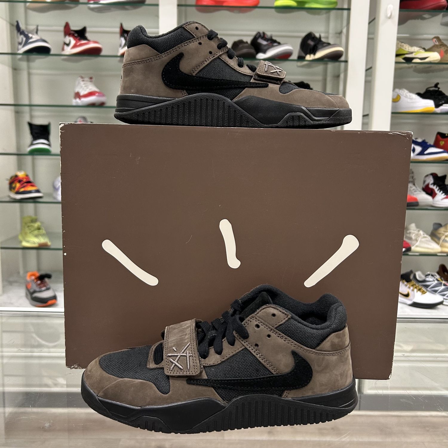 Jordan Jumpman Jack TR Travis Scott Dark Mocha - Pre-Owned, Product Condition: Pre-Owned, Shoe Size: US M 7