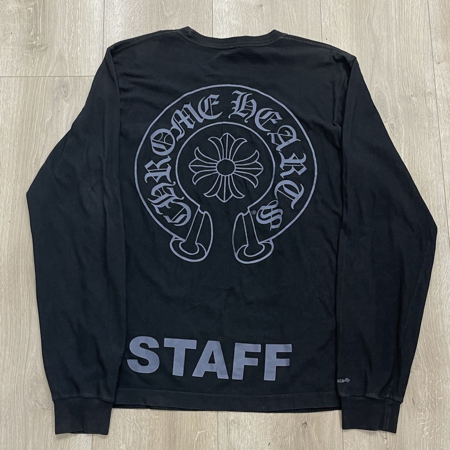 Chrome Hearts 2024 Staff Long Sleeve T-Shirt, Product Condition: Pre-Owned, Shoe Size: M