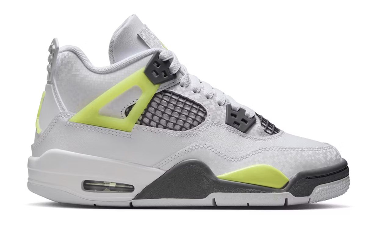 Jordan 4 Retro Light Lemon Twist (GS) - Brand New