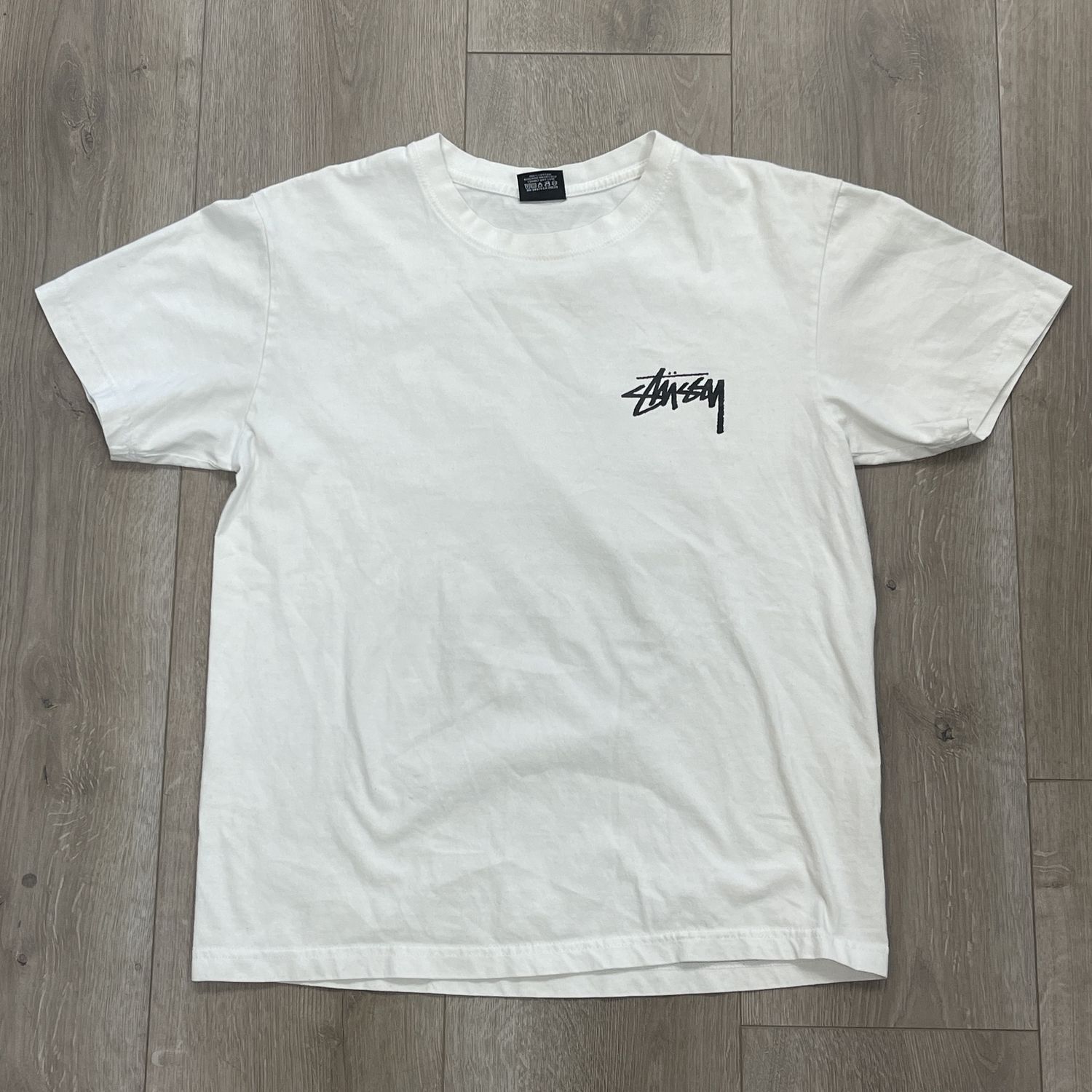 Stussy Increase The Peace Tee - Pre-Owned, Product Condition: Pre-Owned, Clothing Size: S