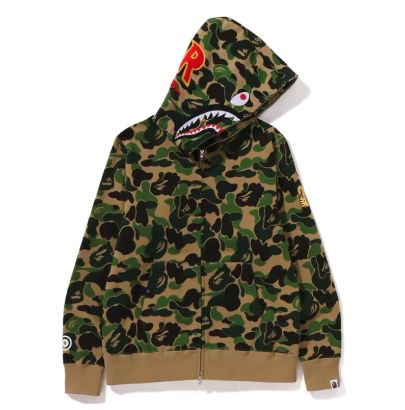 BAPE ABC Camo Shark PONR Full Zip Hoodie - New, Product Condition: Brand New, Clothing Size: M