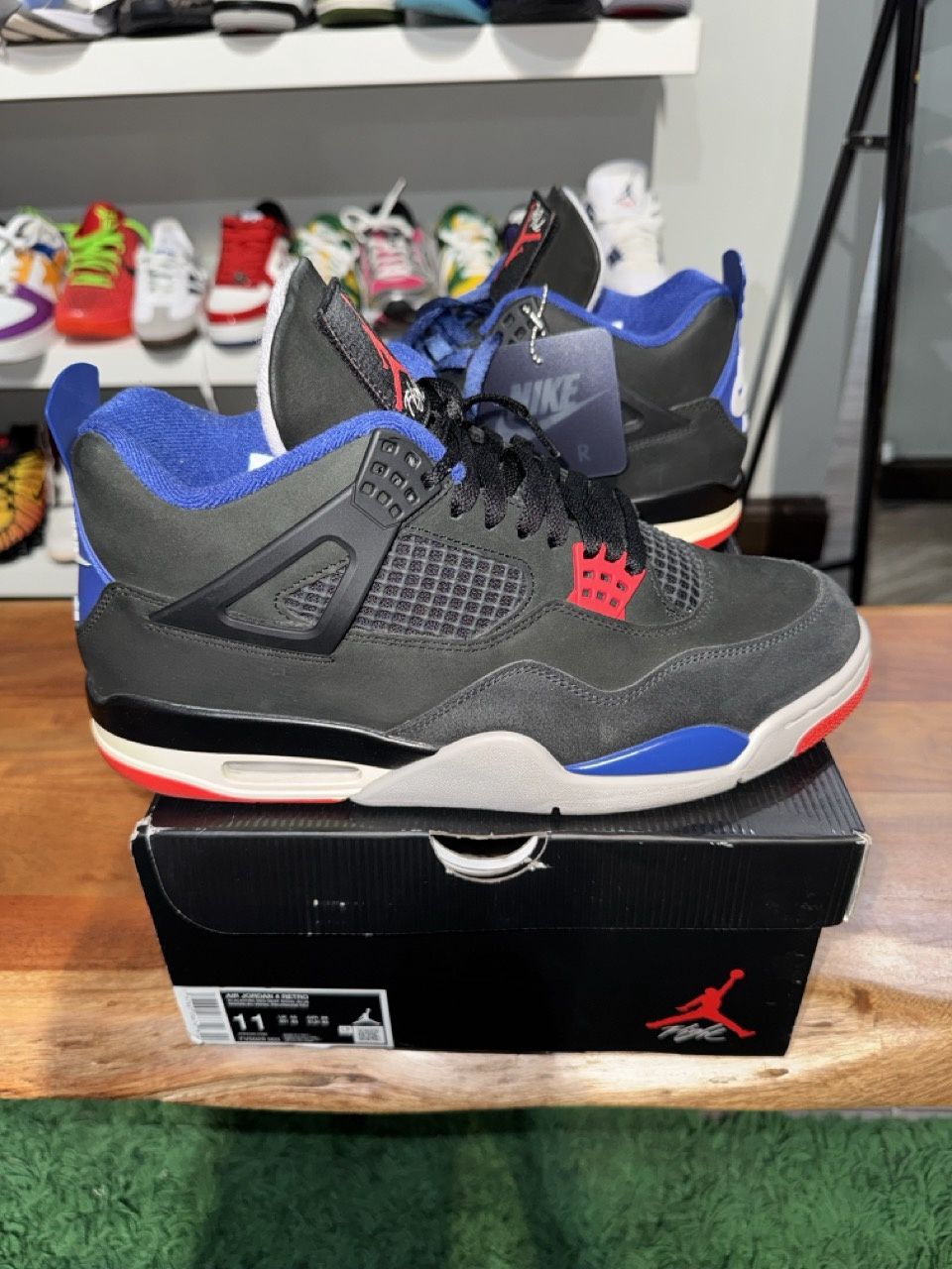 Jordan 4 Retro Rare Air (White Lettering) • Brand New, Product Condition: Pre-Owned, Shoe Size: US M 11