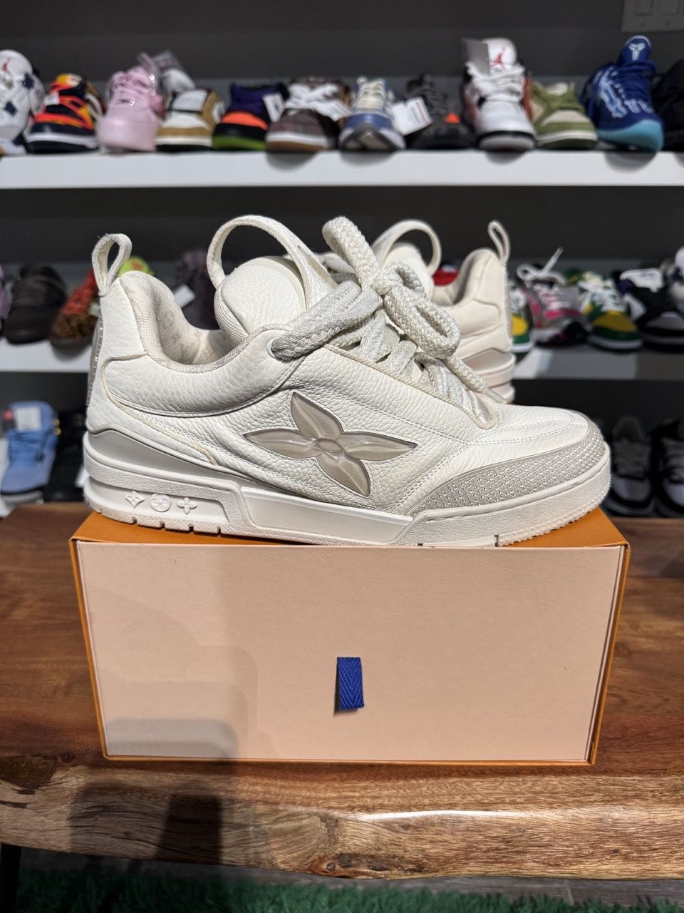 Louis Vuitton LV Skate Sneaker White • Pre-Owned, Product Condition: Pre-Owned, Shoe Size: US M 10