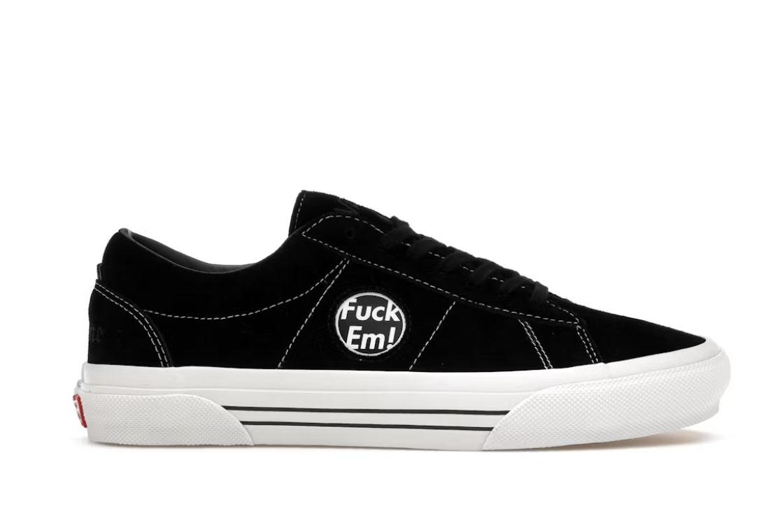 Vans Sid Supreme Fuck Em Black • Pre-Owned