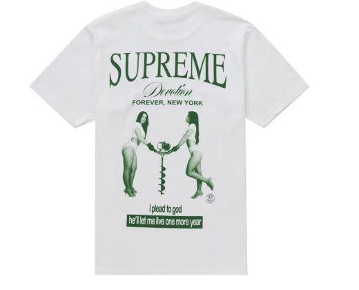 Supreme Devotion Tee White