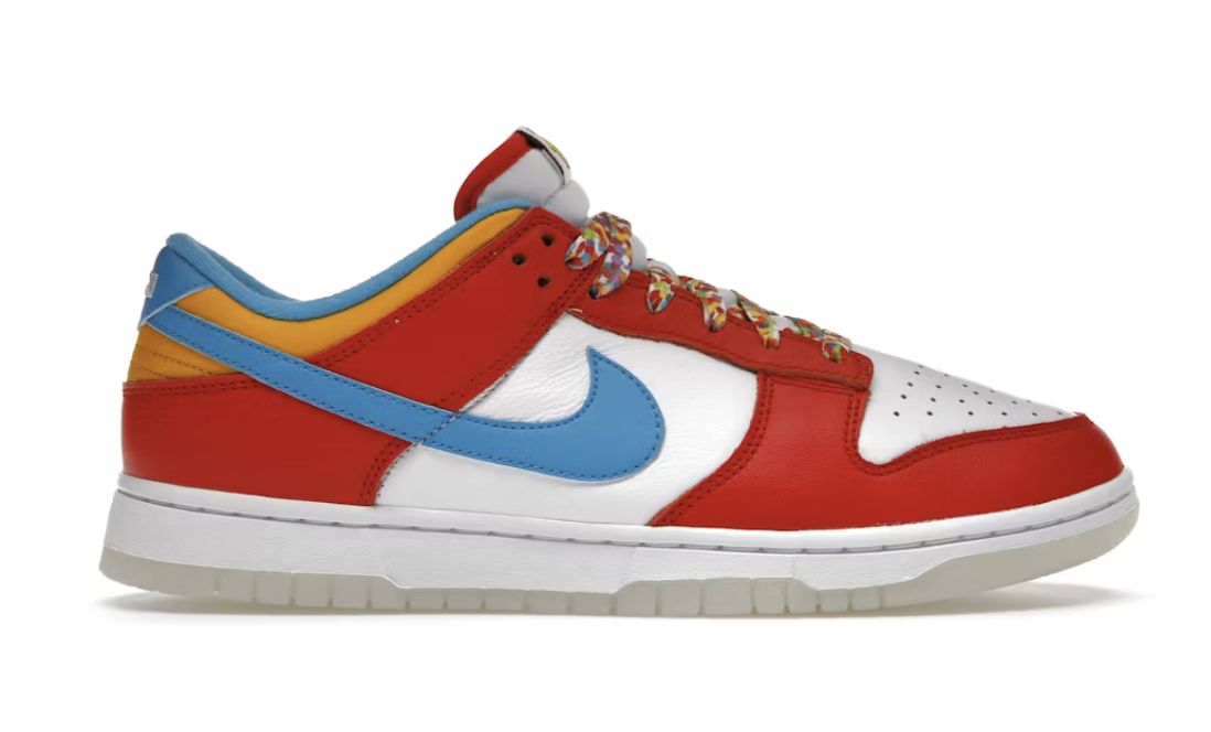 Nike Dunk Low QS LeBron James Fruity Pebbles - New, Product Condition: Brand New, Shoe Size: US M 10