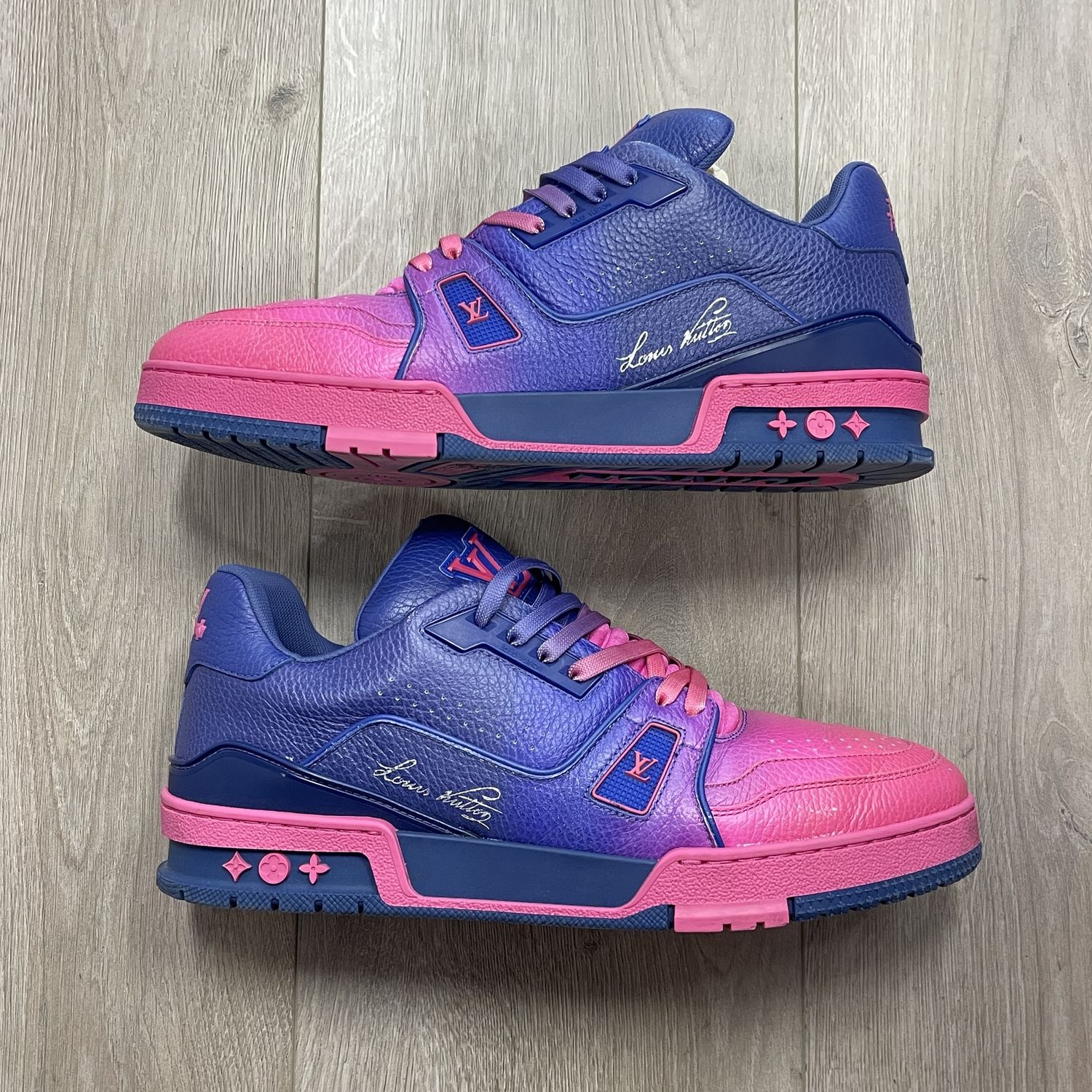Louis Vuitton Trainer Pink Ombre - Pre-Owned, Shoe Size: US M 9.5