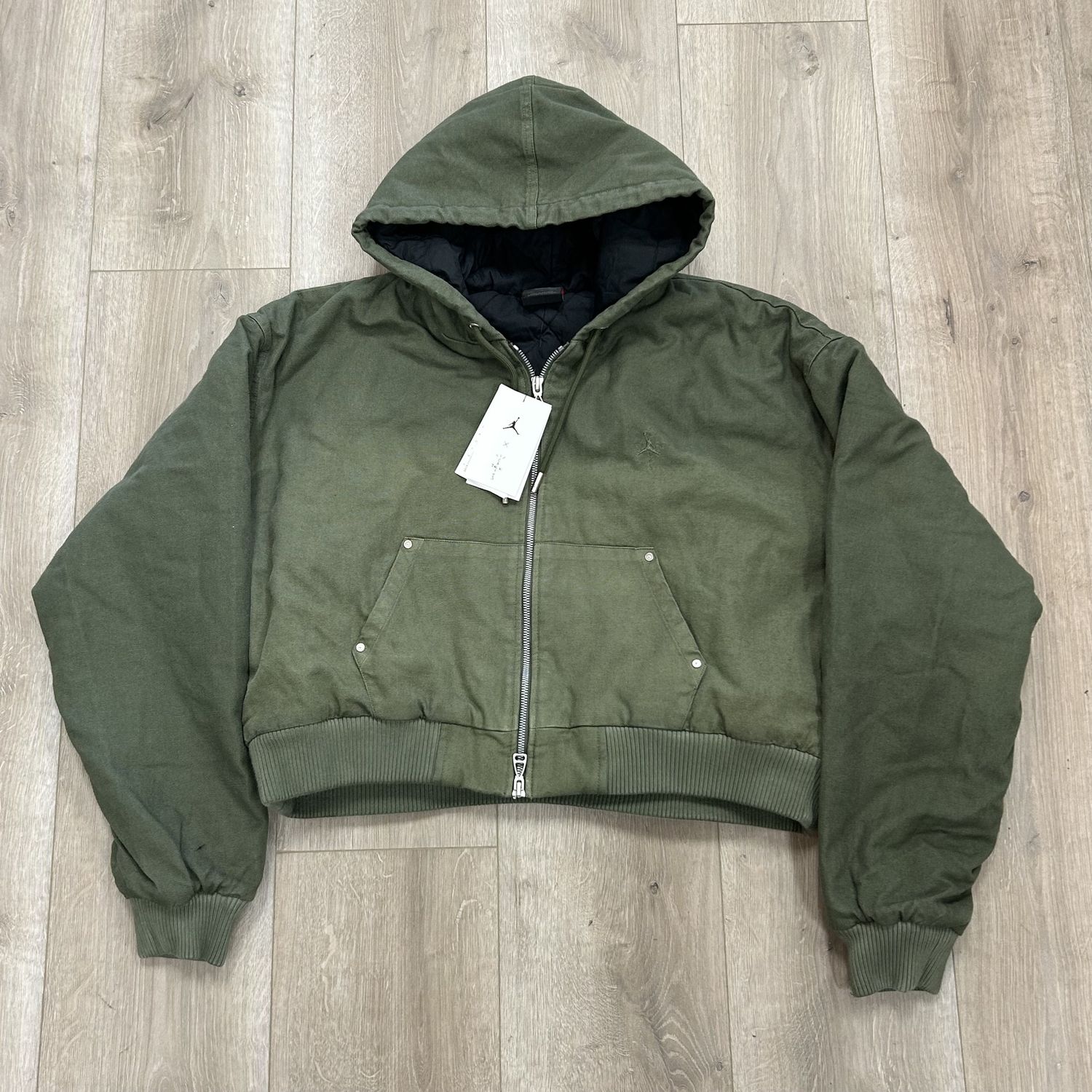 Air Jordan x Travis Scott Canvas Jacket - New, Product Condition: Brand New, Clothing Size: L