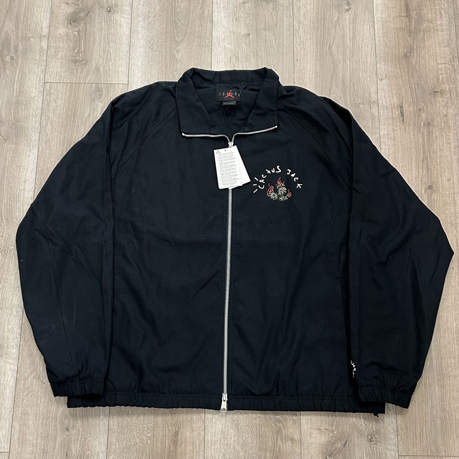 Travis Scott x Jordan Woven Jacket Black - New, Product Condition: Brand New, Clothing Size: XXL