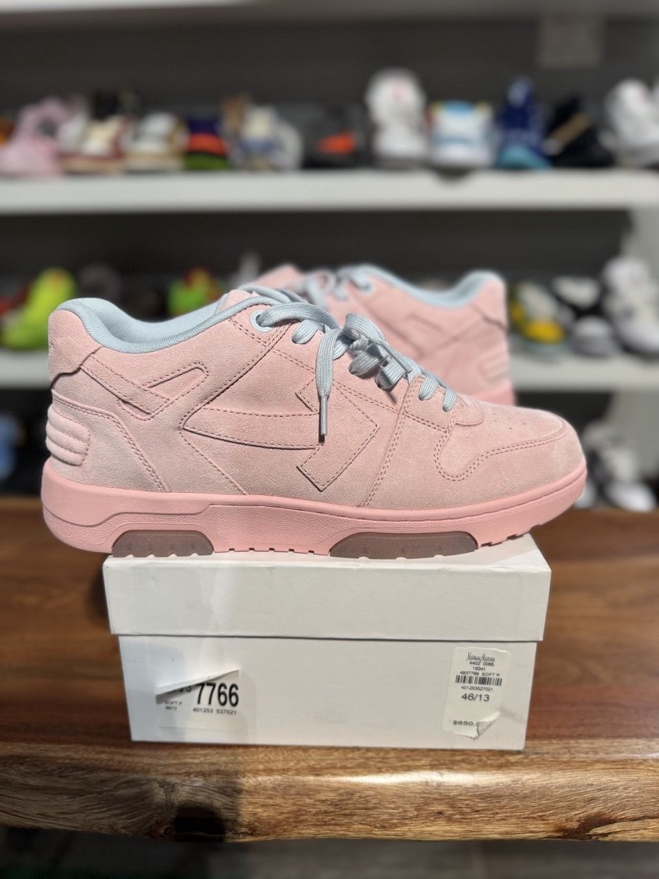Off-White Men&#39;s Out Of Office Suede - Pre-Owned, Product Condition: Pre-Owned, Shoe Size: US M 13