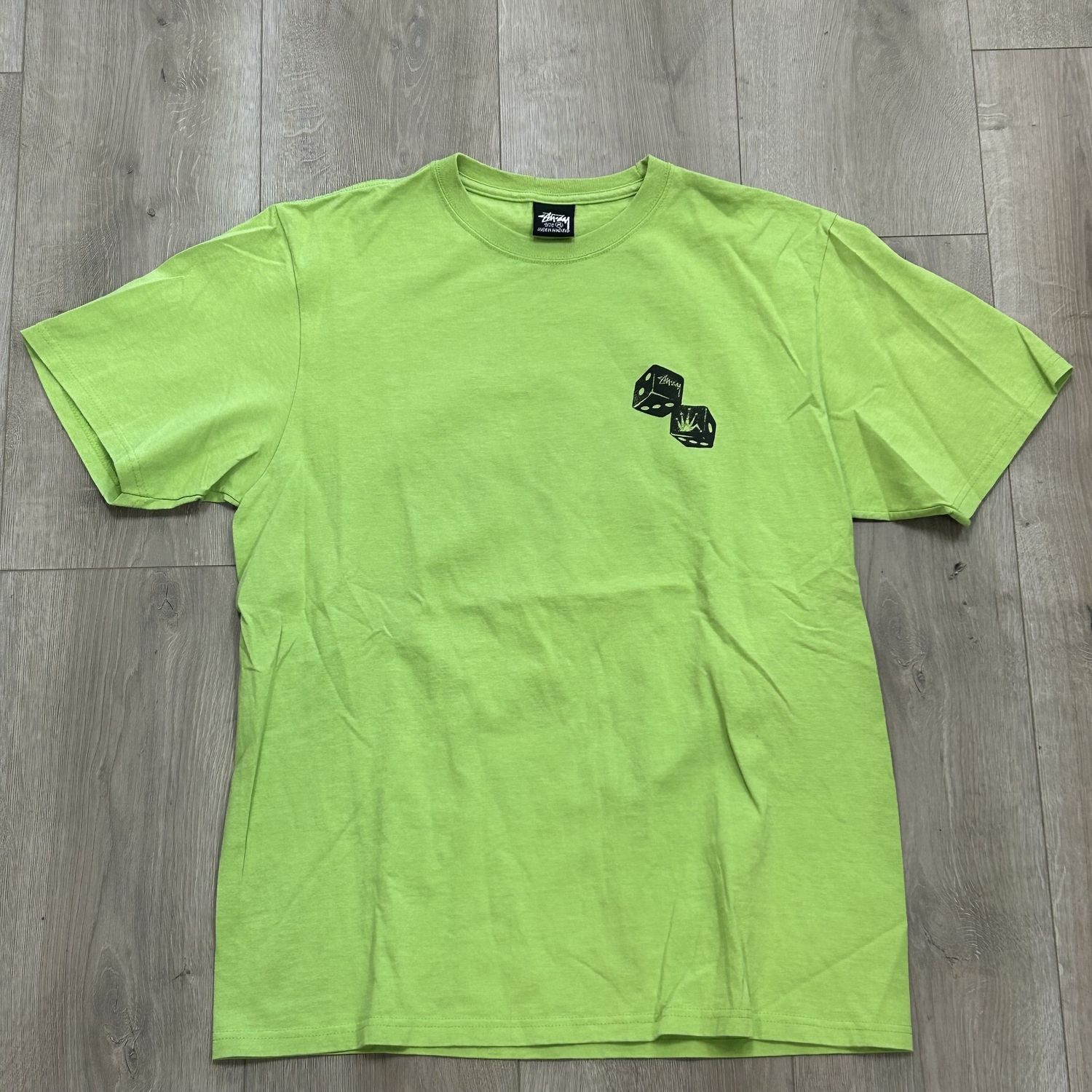 Stussy Shakers Tee &#39;Tea&#39; - Pre-Owned, Product Condition: Pre-Owned, Clothing Size: M